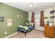 Charming bedroom featuring a playful dinosaur theme and a cozy, inviting space at 733 Frosty Way, Zebulon, NC 27597