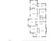 Detailed floor plan showcasing the layout of this home, including bedrooms, bathrooms, and living areas at 906 Perry Rd, Zebulon, NC 27597