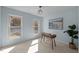 Bright home office with ample natural light and views of the surrounding landscape at 109 Boulder Ln, Chapel Hill, NC 27514