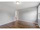 Neutral bedroom with wood floor, a blank canvas to make your own at 1107 Edgebrook Dr, Garner, NC 27529
