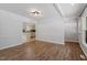 Bright, airy living room offering a seamless transition into the adjacent kitchen area at 1107 Edgebrook Dr, Garner, NC 27529