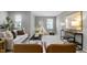 Comfortable living area featuring stylish decor and cozy seating arrangements at 127 S Harrison Place Ln, Fuquay Varina, NC 27526
