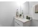 Modern bathroom with stylish vanity, sleek fixtures, and neutral decor at 1317 Garner Rd # 101, Raleigh, NC 27610