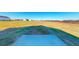 Expansive green backyard with a concrete slab ready for a shed, with plenty of space to create at 163 Grace Pond Ave, Benson, NC 27504