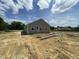 New construction home featuring light green siding and black framed windows on a sunny day at 163 Grace Pond Ave, Benson, NC 27504