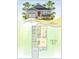 Detailed floor plan showcasing the layout of this 1405 sq ft home design at 163 Grace Pond Ave, Benson, NC 27504