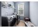 Convenient laundry room with modern washer and dryer units at 2001 Lilly Brook St, Fuquay Varina, NC 27526