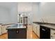 Spacious kitchen with granite countertops and stainless steel sink at 2321 Mica Mine Ln, Wake Forest, NC 27587