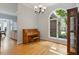 Charming music area with natural light and a vintage upright piano at 2321 Mica Mine Ln, Wake Forest, NC 27587