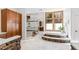 Luxurious bathroom features stone accents, custom cabinetry, and a glass enclosed shower at 301 Stone Currie Dr, Hillsborough, NC 27278