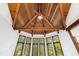 Living room showcasing a beautiful wood ceiling design and stunning wooded views at 301 Stone Currie Dr, Hillsborough, NC 27278