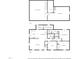 Detailed floor plan showcasing the layout of the home, including kitchen, living room, and bedrooms at 3026 Shoeheel Rd, Kenly, NC 27542
