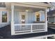 Close-up of the second-story balcony, offering a cozy outdoor space at 306 Cecil St, Durham, NC 27707