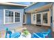 Inviting back deck with outdoor furniture perfect for relaxing or entertaining outdoors at 6 Preakness Dr, Durham, NC 27713