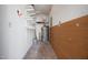 A utility room with shelves and a hot water heater is ideal for storage at 6 Preakness Dr, Durham, NC 27713