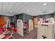 Home gym equipped with Nautilus workout machines and equipment for a complete fitness routine at 6016 Glenthorne Dr, Raleigh, NC 27613