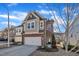 A well-maintained townhome featuring a two-car garage, siding exterior and a concrete driveway at 640 Newlyn Dr, Raleigh, NC 27606