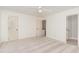 Spacious bedroom featuring neutral carpet and ensuite access at 6734 Chauncey Dr, Raleigh, NC 27615
