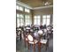 Inviting dining area perfect for gatherings, featuring neutral colors and natural light at 103 Thornwhistle Pl, Garner, NC 27529