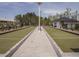 Well-manicured bocce ball court, perfect for enjoying a leisurely game in a picturesque setting at 107 Canary Ct, Raleigh, NC 27610
