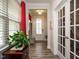 Spacious foyer with natural light from a large window and a view of the home's interior at 107 Canary Ct, Raleigh, NC 27610