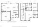 Detailed floor plan of a two-story home with labeled rooms and dimensions at 112 Willow Grove Ln, Fuquay Varina, NC 27526