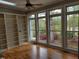 Versatile sunroom provides ample natural light and views of landscaped yard at 117 Linwood Ln, Clayton, NC 27527