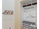 Convenient mudroom with built-in bench and storage at 1217 Mauldin Rd, Wake Forest, NC 27587