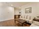 Cozy sitting area with wood floors and space for relaxation and conversation at 1217 Mauldin Rd, Wake Forest, NC 27587