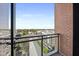 View from balcony showcasing the city skyline at 122 N Harrington St # 775, Raleigh, NC 27603