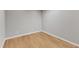 Empty room showcasing hardwood floors and neutral paint at 125 Hidden Springs Dr, Durham, NC 27703