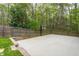 Backyard featuring a concrete basketball court at 136 Ashlyn Ridge Dr, Garner, NC 27529