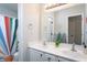 Spacious bathroom features a double sink vanity, a separate toilet area and a shower/tub combo at 136 Ashlyn Ridge Dr, Garner, NC 27529