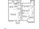 Detailed floor plan showcasing the layout of the home, including the primary bedroom and Gathering room at 1620 Briarmont Ct, Raleigh, NC 27610