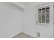 Entryway featuring tile flooring and a white door with a window at 208 Chandler Chase Ct, Morrisville, NC 27560