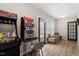 Finished bonus room with new floors, game machines and comfortable seating area at 208 S Guthrie Ave, Durham, NC 27703