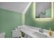 Updated bathroom featuring a modern sink at 2603 Brogden Rd, Creedmoor, NC 27522