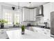Modern kitchen with sleek countertops, stainless steel appliances, and ample natural light at 303 N Guthrie Ave, Durham, NC 27703