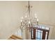 Elegant foyer featuring a decorative chandelier and hardwood flooring at 367 Windham Way, Clayton, NC 27527