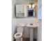 Bathroom featuring vanity with sink and tiled walls at 3711 Halford Dr, Raleigh, NC 27604
