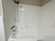 Bathroom shower and tub combination at 3711 Halford Dr, Raleigh, NC 27604
