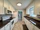 Efficient kitchen layout with modern appliances and ample counter space at 3711 Halford Dr, Raleigh, NC 27604