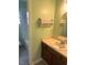 Well-lit bathroom features a single sink vanity at 411 Gooseneck Drive # B6, Cary, NC 27513