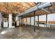 A large, unfinished basement area with exposed utilities at 4308 James Rd, Raleigh, NC 27616