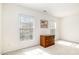 Spacious bedroom with lots of light, carpeted floor and painted walls at 5551 Vista View Ct, Raleigh, NC 27612