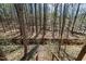 Backyard has a scenic view from the top of the stairs, and a wooden fence at 605 Lakeview Ave, Wake Forest, NC 27587