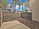 Private fenced backyard with a patio area, perfect for outdoor relaxing and entertaining at 717 E Millbrook Rd, Raleigh, NC 27609
