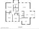 Detailed floor plan showcasing layout of bedrooms, bathrooms, living areas, kitchen, and office space at 124 Holly Ridge Ln, Mebane, NC 27302