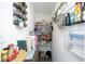 Walk-in pantry with extensive shelving and organized storage solutions at 127 Hurricane Aly, Benson, NC 27504
