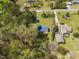 Aerial view of home with yard at 163 Ridge Way Ln, Clayton, NC 27520